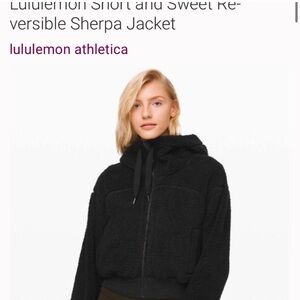 lululemon athletica Black Puffer Jacket